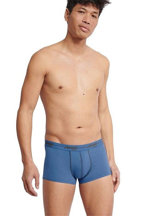 Boxer sloggi 2 τεμάχια χακί-γαλάζιο