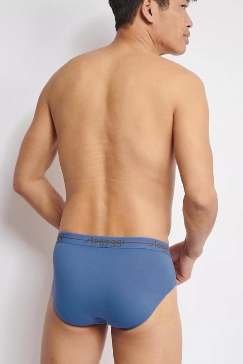 Sloggi start midi 2 τεμάχια γαλάζιο χακί