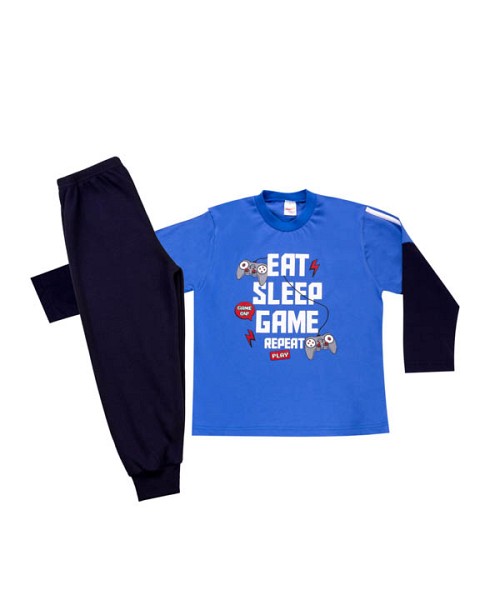 Παιδική πυτζάμα eat sleep game 6 Χρονών