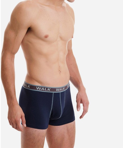 Boxer walk 2 τεμαχίων μπλε-ανθρακί Small