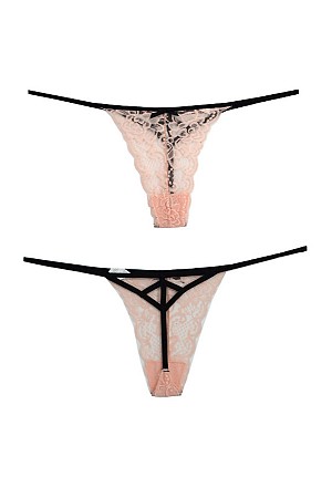 String με δαντέλα σε 4 χρώματα