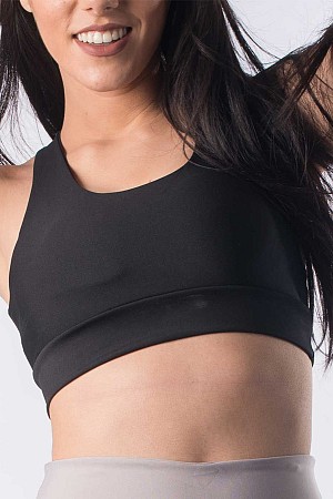 Αθλητικό μπουστάκι μαύρο