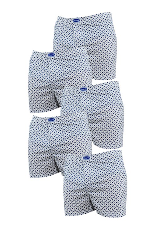 Boxer Onurel σετ 5 τεμαχίων εμπριμέ Medium