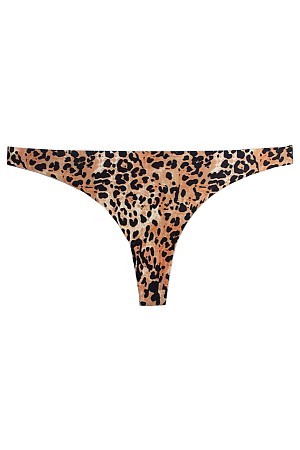 Γυναικεία εσώρουχα string Leopar τεμαχίων χωρίς ραφές