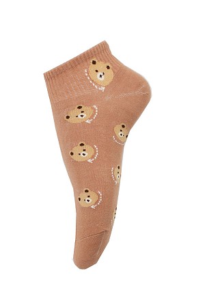 Γυναικείες κάλτσες σοσόνι 5 τεμ με αρκουδάκια