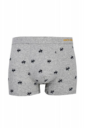 Boxer ανδρικό UOMO σετ 5 τεμαχίων σε διάφορα χρώματα polo