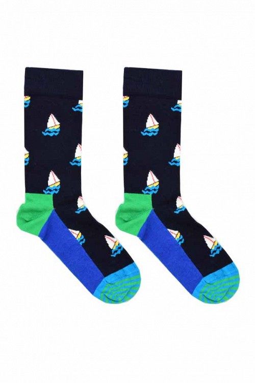 Κάλτσες unisex με καραβάκια