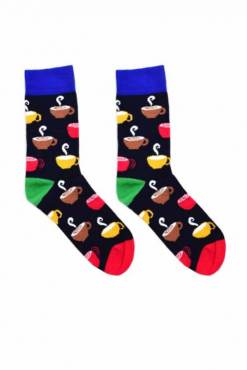 Κάλτσες unisex με φλιτζάνι ζεστή σοκολάτα