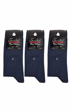 Αντρικές κάλτσες μάλλινες 3 τεμαχίων σε 3 χρώματα