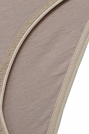 Κλασική κυλότα AELIA 4 τεμαχίων μπεζ 100% βαμβάκι